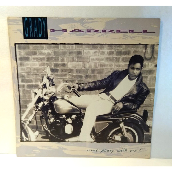 La Rue / Grady Harrell POSTER Flat Ready To Frame Promo Art 1989 Double Sided - Picture 2 of 2